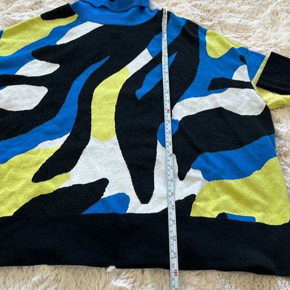 Marc Cain Skydiver Sweater Multicolor Size N5 - Picture 11 of 15